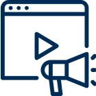 Media promotion graphic illustration